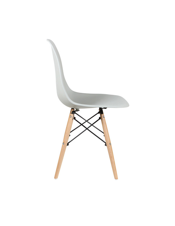 Стул обеденный EAMES DSW WX-503, пластик серый